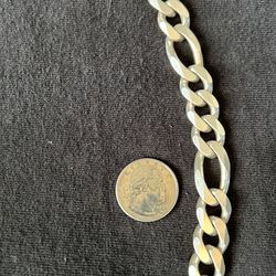 Sterling Thick Figaro Chain