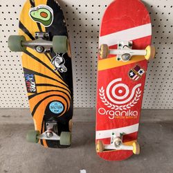 Skateboard + Cruise board 