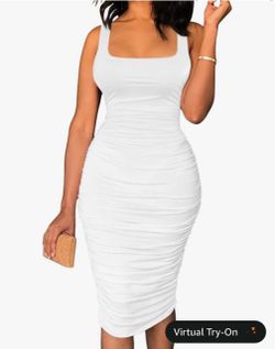 White dress
