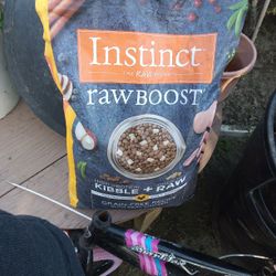 Instinct Raw Boost Dog Food 50dallors