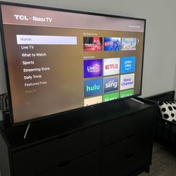 48in TCL 4K UHD Roku Smart TV