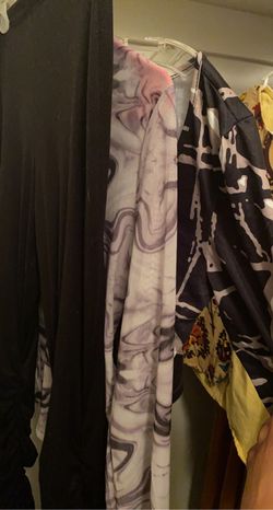 Printed fashion Tops And Leggings Bundle 