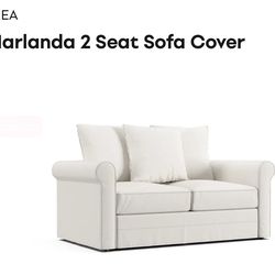 Cover for IKEA Harlanda Loveseat -Cream