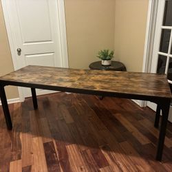 Modern 78.7 Inches Extra Long Computer Desk 2 Person Desk, Double Long Desk, Workstation for Home Office