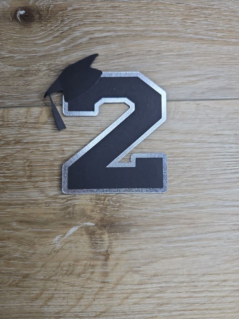 Silver Metallic & Black