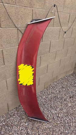 Rear Trunk Automotive Spoiler