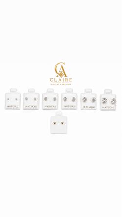 14 Gold Earrings