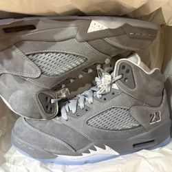 Jordan Wolf Grey 5s Ds Size 9.5