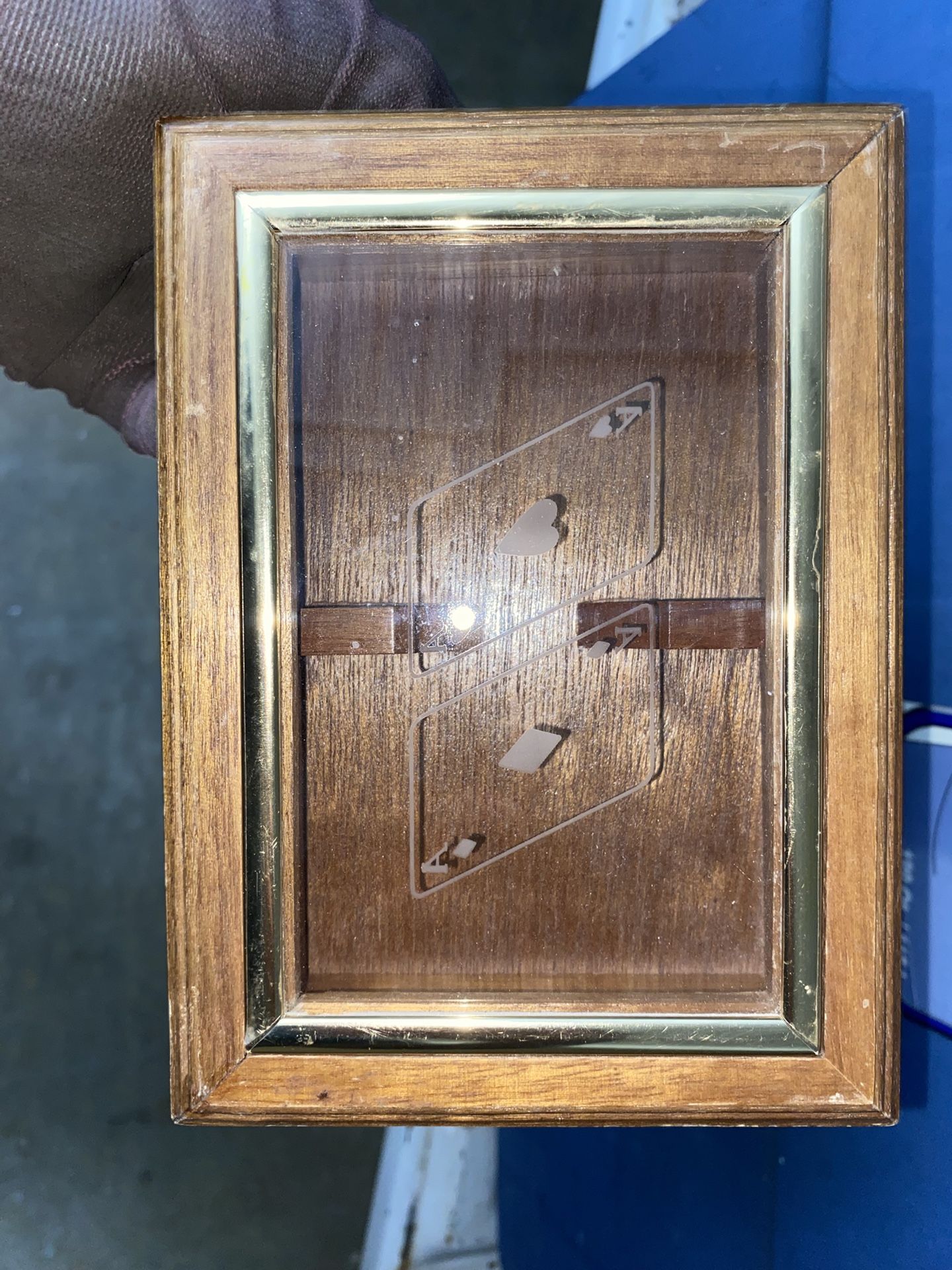Vintage Playing Deck Of Cards Storage