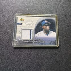 2002 Upper Deck The People's Choice Jerseys Tony Gwynn #PJ-TG HOF Baseball Card
