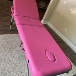 💖 Versatile Pink Massage & Beauty Table