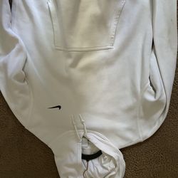 Nike hoodie in white