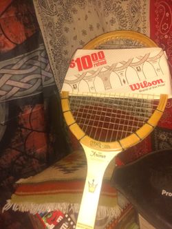 Brand new will soon tennis racket 1984