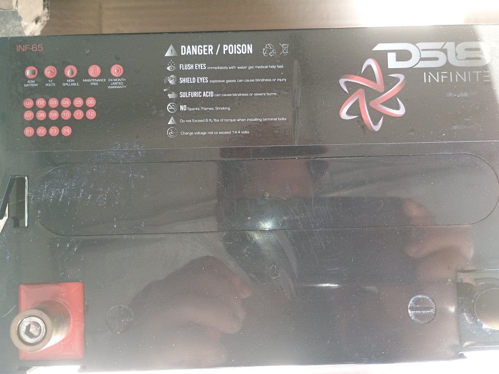 Ds 18 Infinite Car System Battery