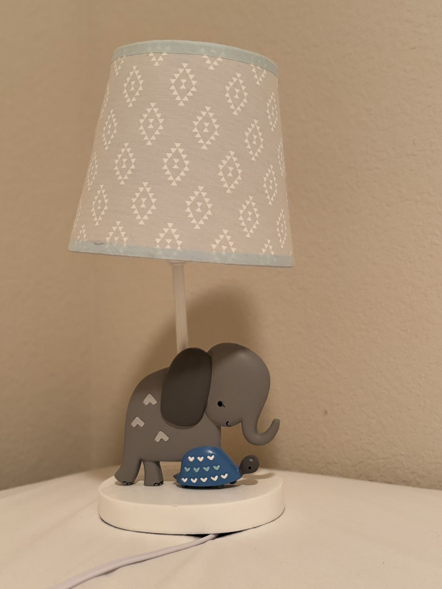 Baby Nursery Lamp Elephant 
