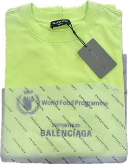 Balenciaga Neon Wtp Tshirt all sizes available