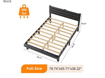 Full bed (mattress included)