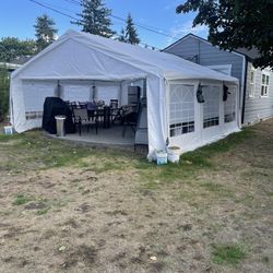 20X20 OUTSUNNY CANOPY TENT 
