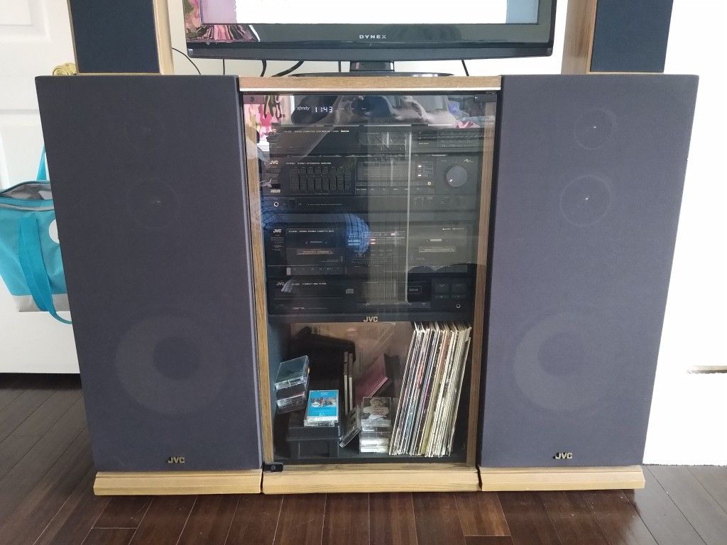 Vintage 1987 JVC Stereo system