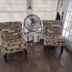 Beautiful Accent Chairs Set