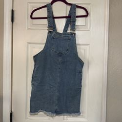 Ladies/Juniors Denim Overall Dress