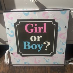 Gender Reveal Box 