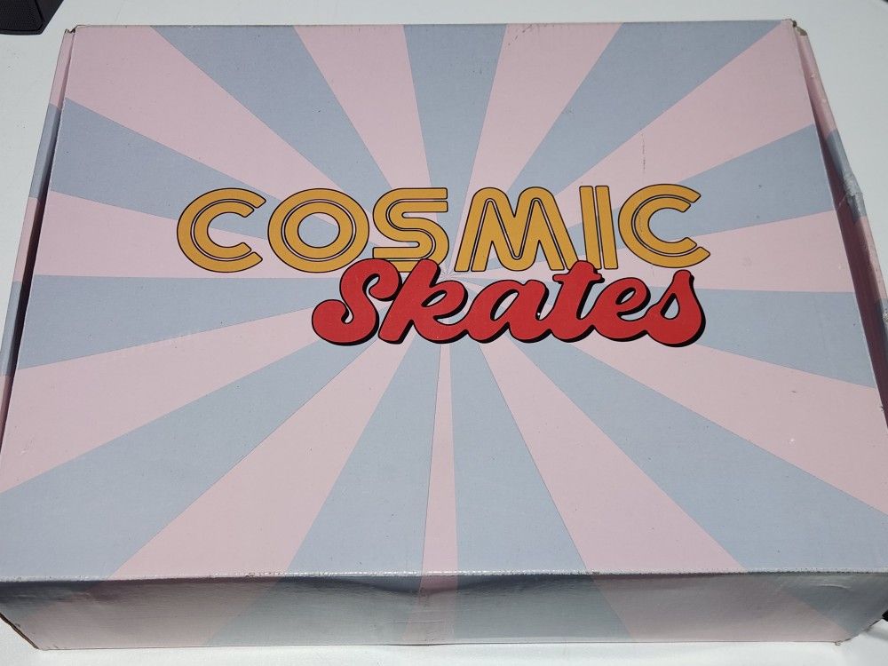 Cosmic Roller Skates Black Women's Size 9 With Box
