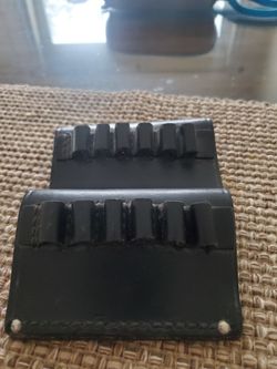 2 Leather Cartridge Holders