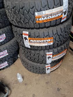 285/60R20 LT ARROYO RT New tires and for 4 llantas nuevas instaladas y balanceadas open day 7