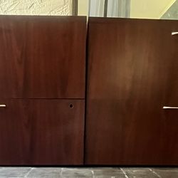 HON Lateral File Cabinets + Office Chair (Bundle)