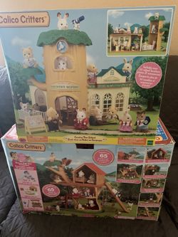 6 Sets Of calico Critters