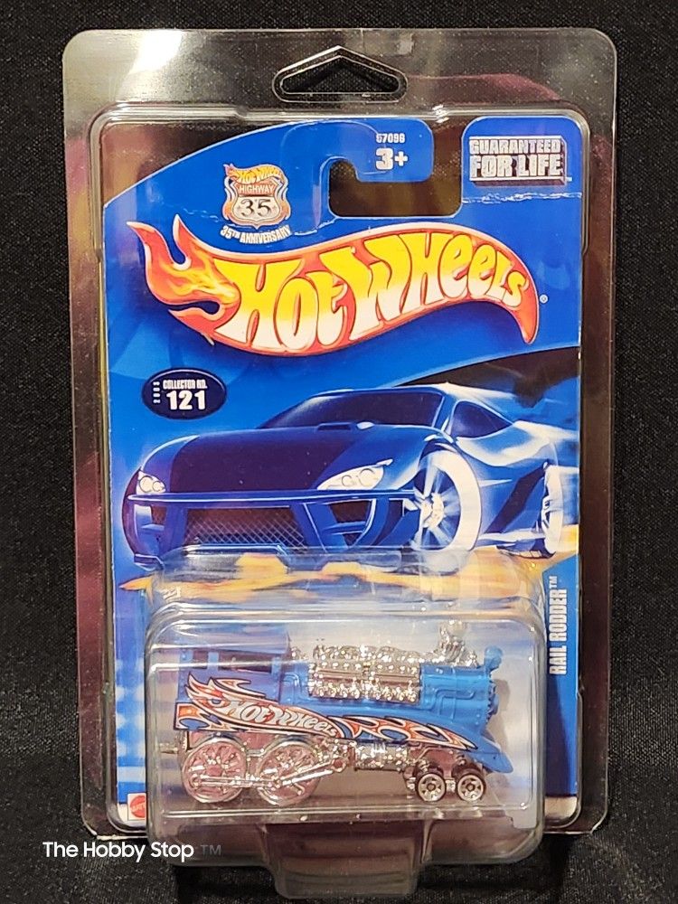 Hot Wheels 🔥 🛞 $8 Rail Rodder 35th, Protective Display Case Included! OBO