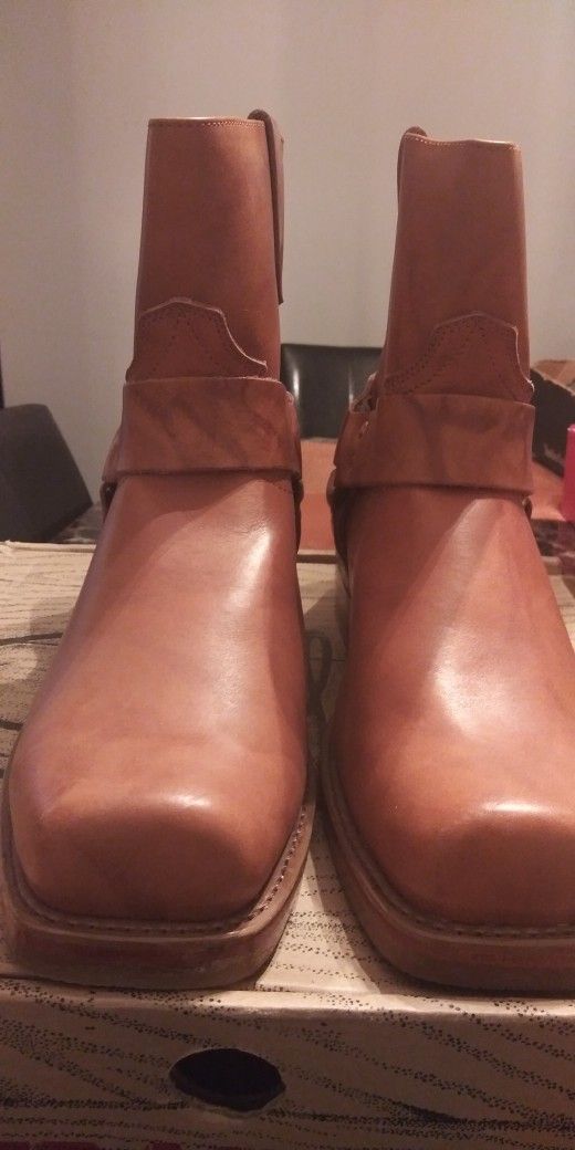 Brown Pair Durango Boots