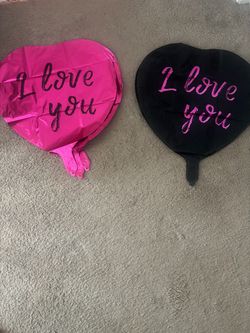 I love you balloons