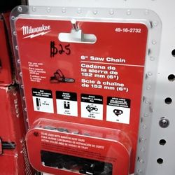 MILWAUKEE 6" SAW CHAIN 