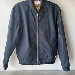 Men’s Size Small Five Four L.A. Jacket Navy Blue White 