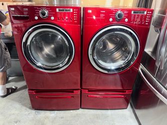 LG Washer and gas Dryer working 3 Month Warranty we Deliver
