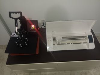 Heat Press And Cameo Vinyl Cutter 