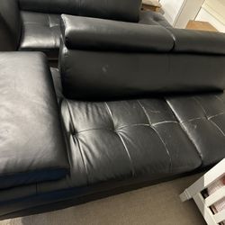 Black couch 