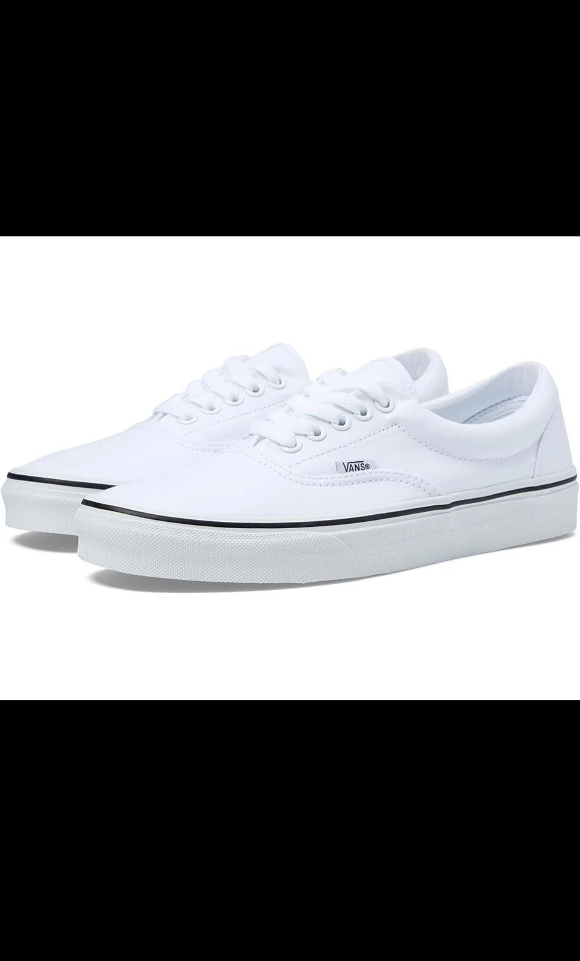 Vans era white