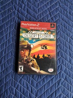 PS2 DESERT STORM GREATEST HITS - WAR TIME