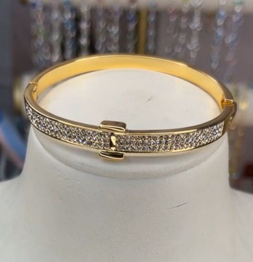 18K Gold Filled Plated 7 Inch Bracelet