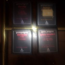 5 Atari Game Cartridges