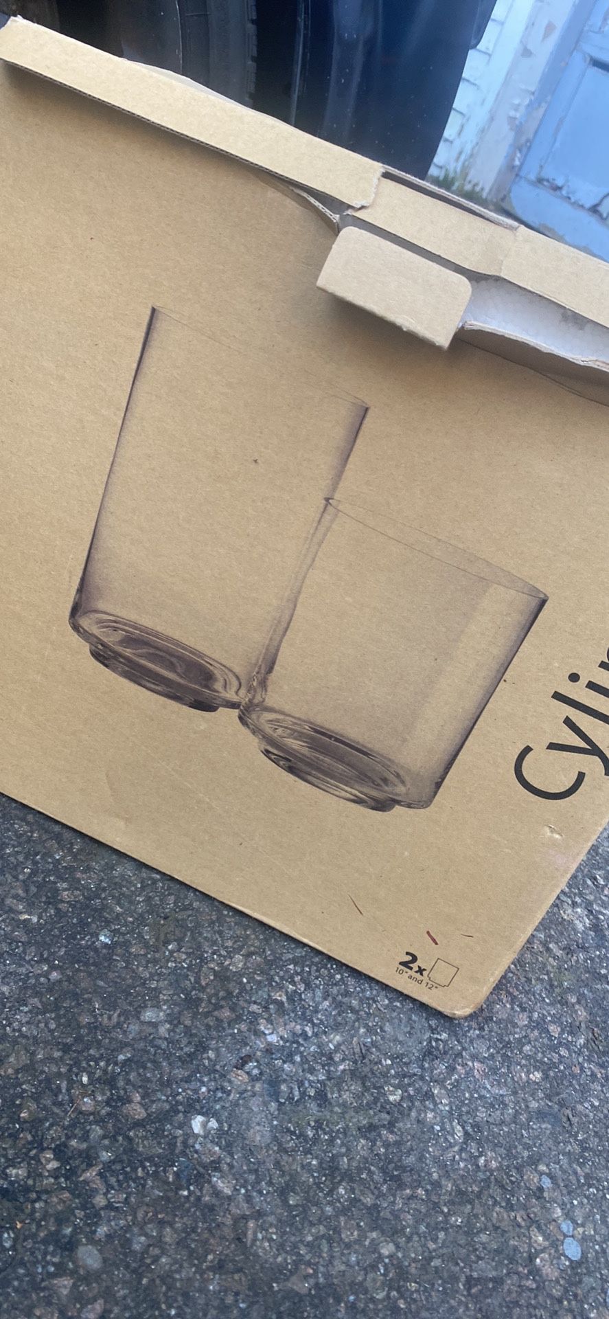 Brand New Glass Cylinders