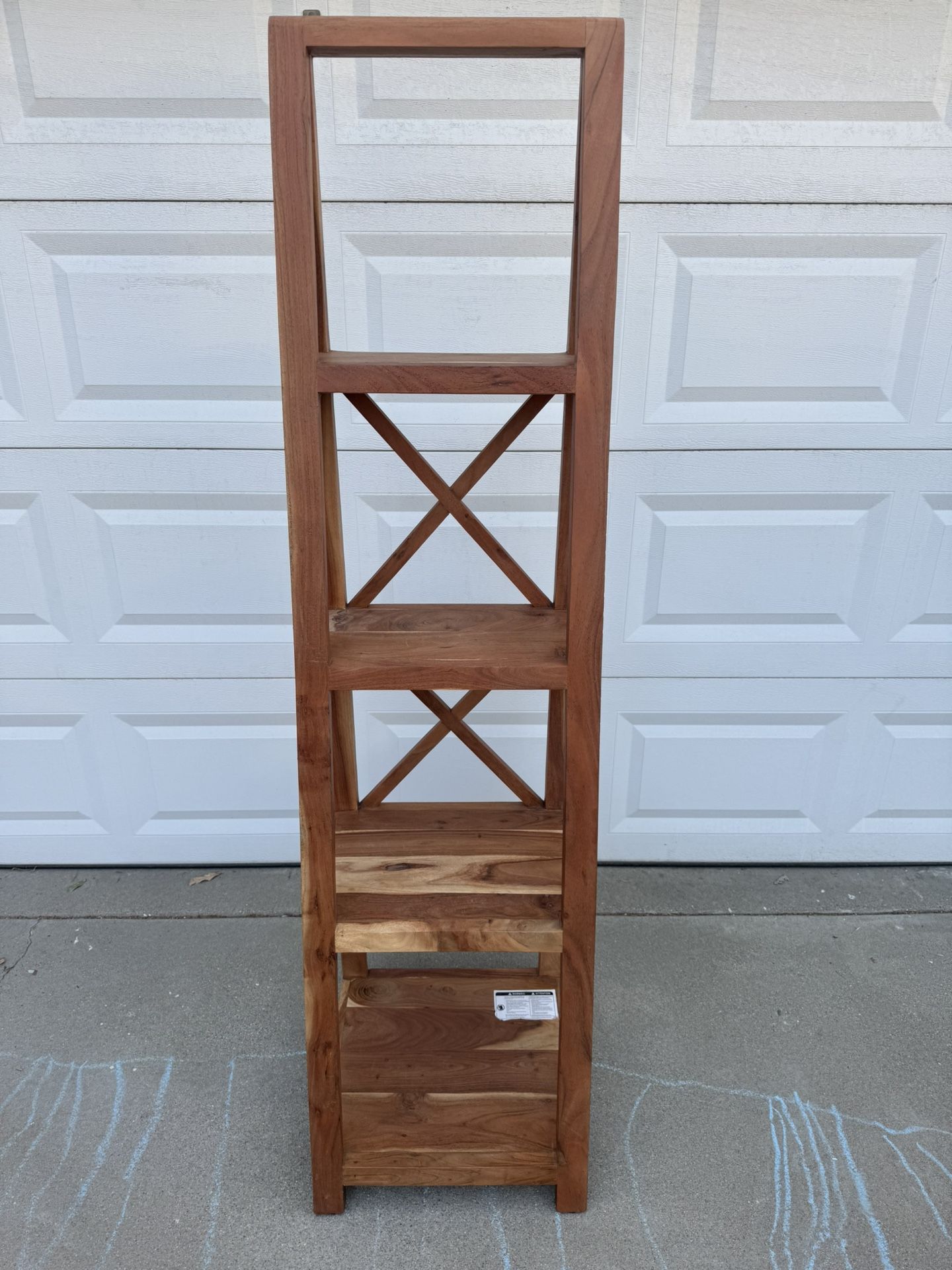 Mango Wood Ladder Shelf