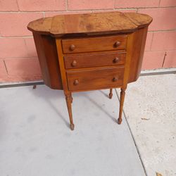 Vintage Martha Washington Sewing Cabinet 