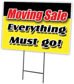 Everything must go