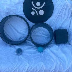 Yoga Foam Wheels 3 Pcs Set +2 Balls