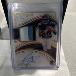 2023 Tajae Spears Immaculate 3color Patch Rookie Auto 36/99🔥