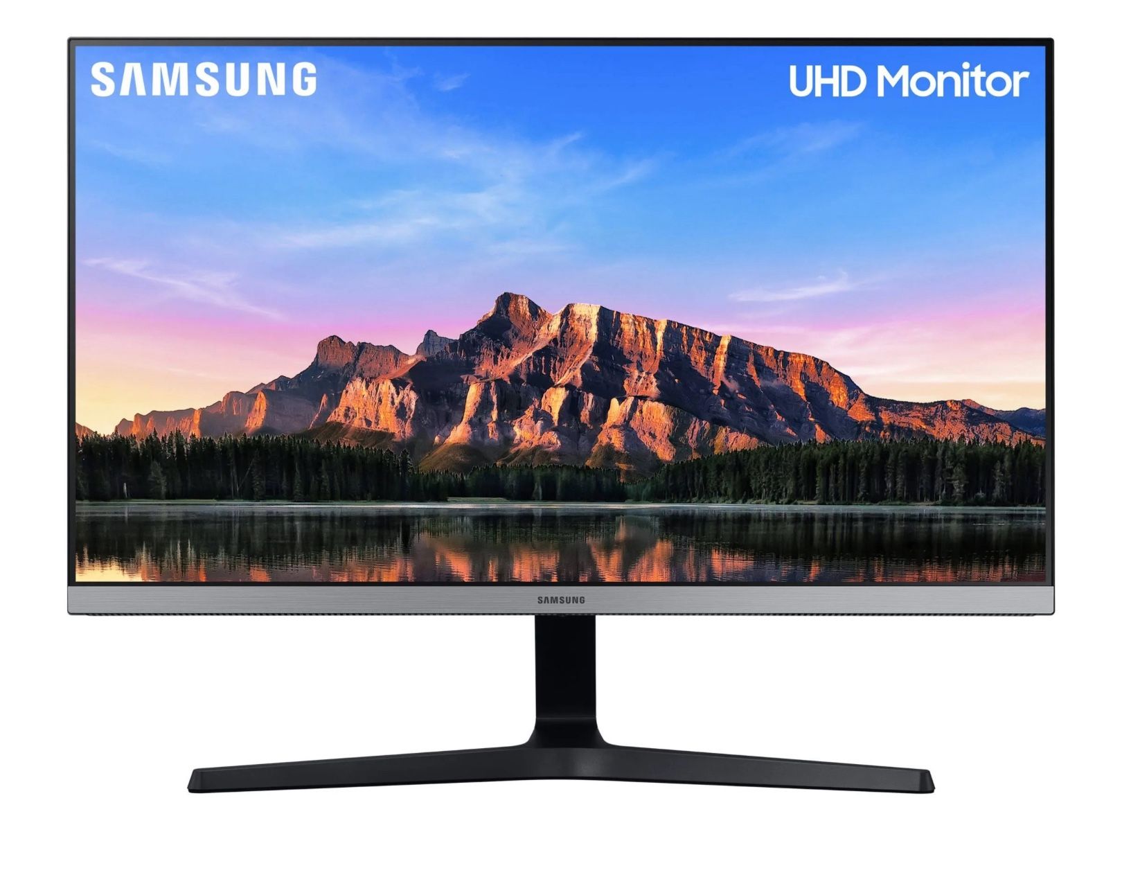 SAMSUNG 28-Inch ViewFinity UR55 Series 4K UHD IPS Computer Monitor, HDR10, AMD FreeSync, HDMI 2.0 and DisplayPort 1.2, Bezelless Display, Eye Care,